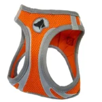 Світловідбиваюча шлея для собак ORANGE HIKING REFLECTIVE Croci, помаранчева