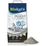 Наповнювач бентонітовий Biokats Dimond Care Sensitive Classic для котячого туалету, 6 л
