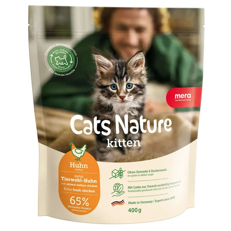 Беззерновий корм для кошенят MERA Cats Nature Kitten з куркою