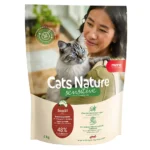 Беззерновий корм для дорослих котів із чутливим травленням MERA Cats Nature Sensitive з протеїном комах