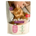 Беззерновий корм для стерилізованих та кастрованих котів MERA Cats Nature Sterilised Light з лососем