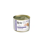 Вологий корм для собак малих порід Brit VetDiet Gastrointestinal-Low Fat при проблемах з травленням з обмеженим вмістом жиру з тунцем і ягням 200 г