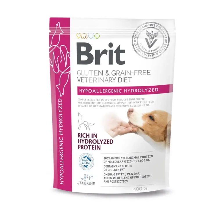Сухий корм для собак із харчовою алергією Brit VetDiet Dog Hypoallergenic Hydrolyzed з гідролізованим білком