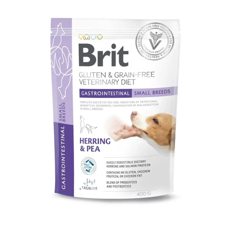 Сухий корм для собак малих порід Brit VetDiet Dog Gastrointestinal Small Breeds при проблемах з травленням з оселедцем