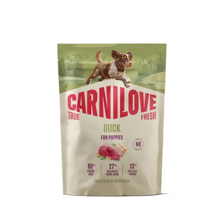 Беззерновий корм для цуценят Carnilove True Fresh Puppy з качкою