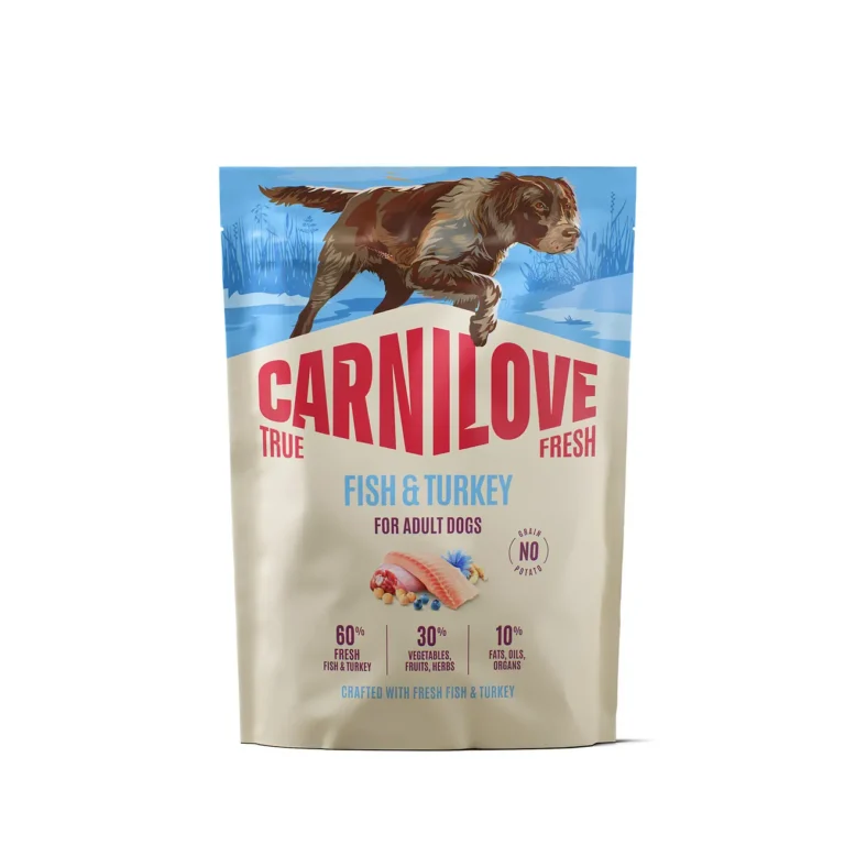 Беззерновий корм для собак усіх порід Carnilove True Fresh з рибою та індичкою
