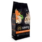 Сухий корм для кошенят Savory свіжий лосось та морська риба