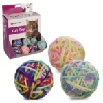 Іграшка для котів м’яч з брязкальцем Flamingo Cadee Ball - 1 шт. (*в асортименті)