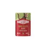 Вологий корм для котів Carnilove шматочки качки та котячої м'яти в желе 85 г