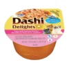 Ласощі для котів Подрібнений тунець з лососем у бульйоні Inaba Dashi Delights, 70 г