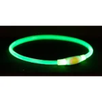 Нашийник з LED-підсвічуванням Trixie Flash Light Ring USB для собак, зелений