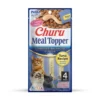 Ласощі для котів Inaba Churu Meal Topper Кремовий мус у стіках з тунцем, 4 шт по 14 г