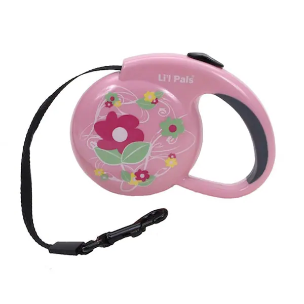 Рулетка-повідець для собак Coastal Li`l Pals Fashionable Leash до 7 кг, стрічка 3.6 м