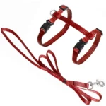 Шлея та повідець для котів Flamingo Cat Harness and Leash Ziggi