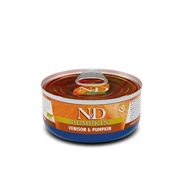 Вологий корм для котів Farmina N&D Pumpkin з олениною та гарбузом, 70 г