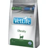 Сухий лікувальний корм для кішок Farmina Vet Life Obesity для зниження зайвої ваги