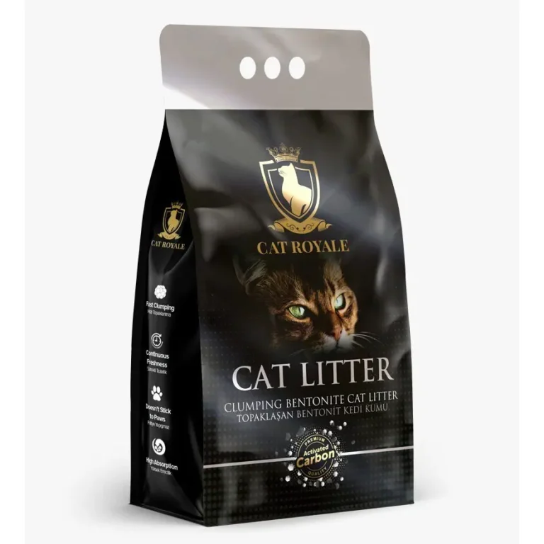 Бентонітовий наповнювач CAT ROYALE з активованим вугіллям