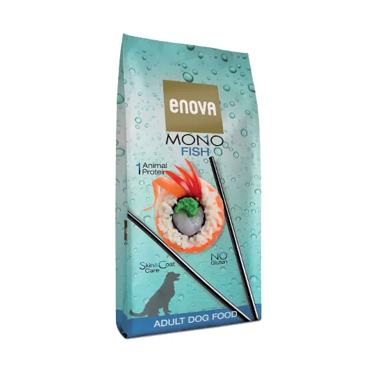 Сухий корм для дорослих собак всіх порід Enova Mono Fish з лососем