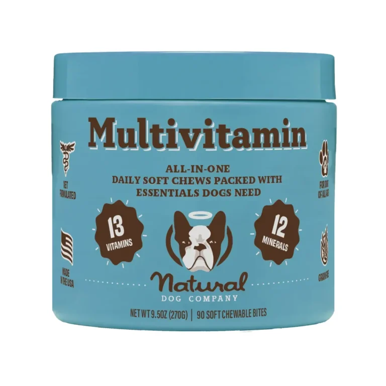 Мультивітамінний комплекс для собак Multivitamin Natural Dog Company, 90 шт