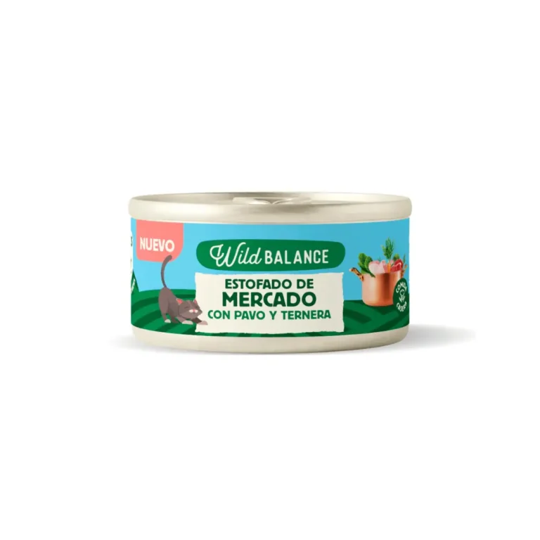 Вологий корм для котів Wild Balance Фермерське Рагу з індичкою та яловичиною 80 г