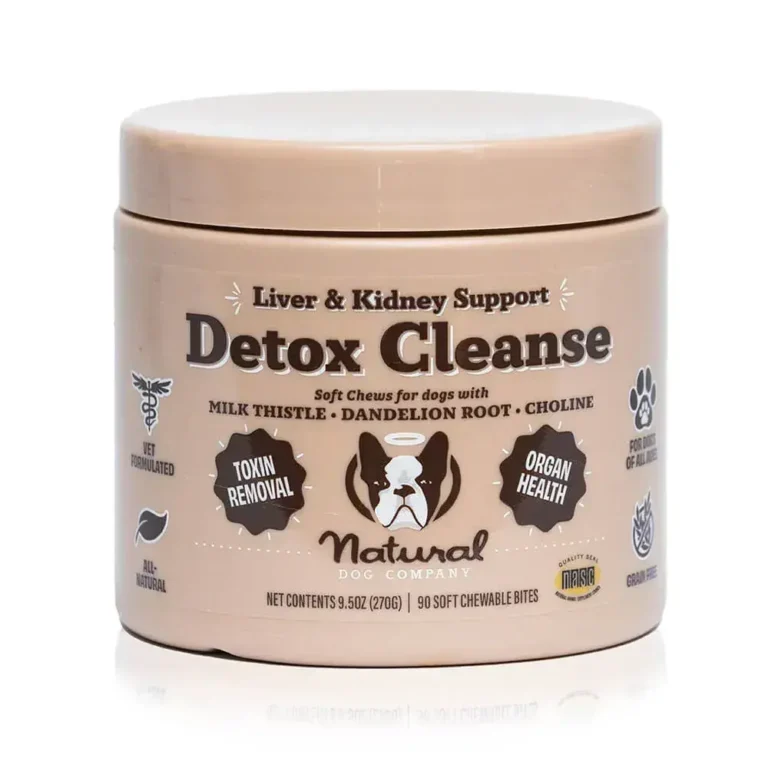 Вітамінний комплекс для печінки та нирок Detox Cleanse Liver&Kidney Supplement Natural Dog Company, 90шт