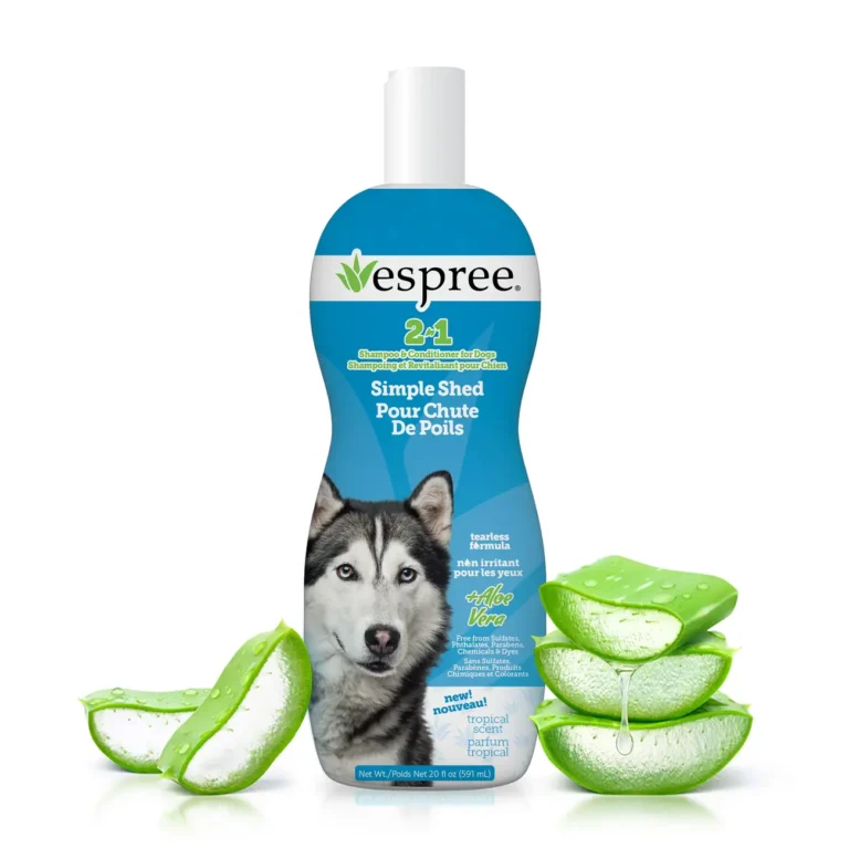 Шампунь-кондиціонер для собак ESPREE Simple Shed Dog 2in1 для прискорення линяння