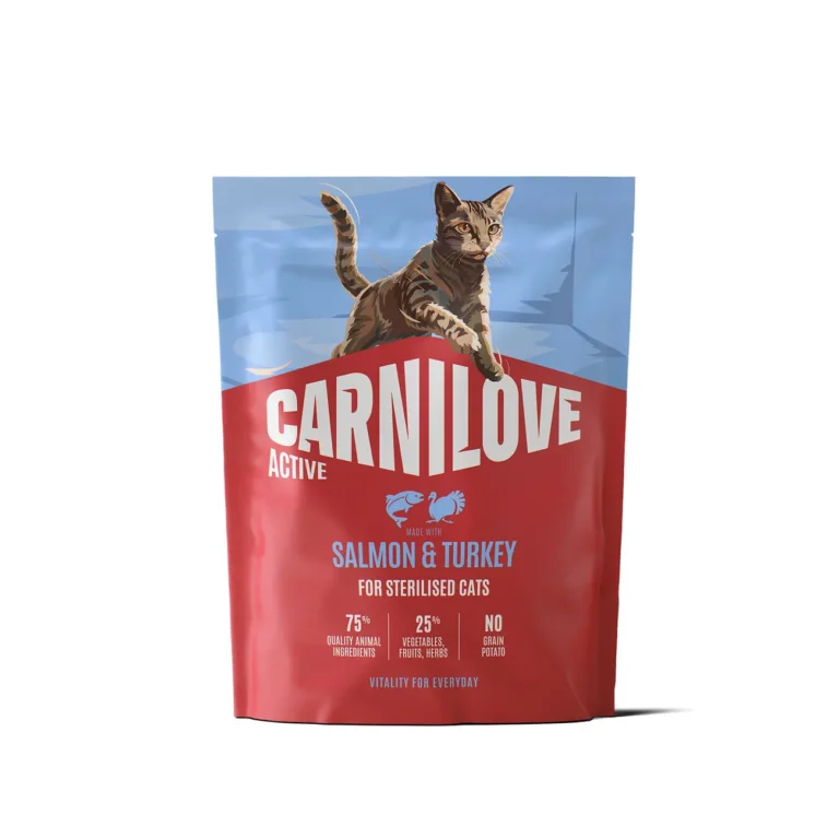 Сухий корм для стерилізованих котів Carnilove Active з лососем та індичкою