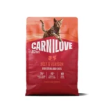 Сухий корм для стерилізованих котів Carnilove Active з яловичиною та олениною