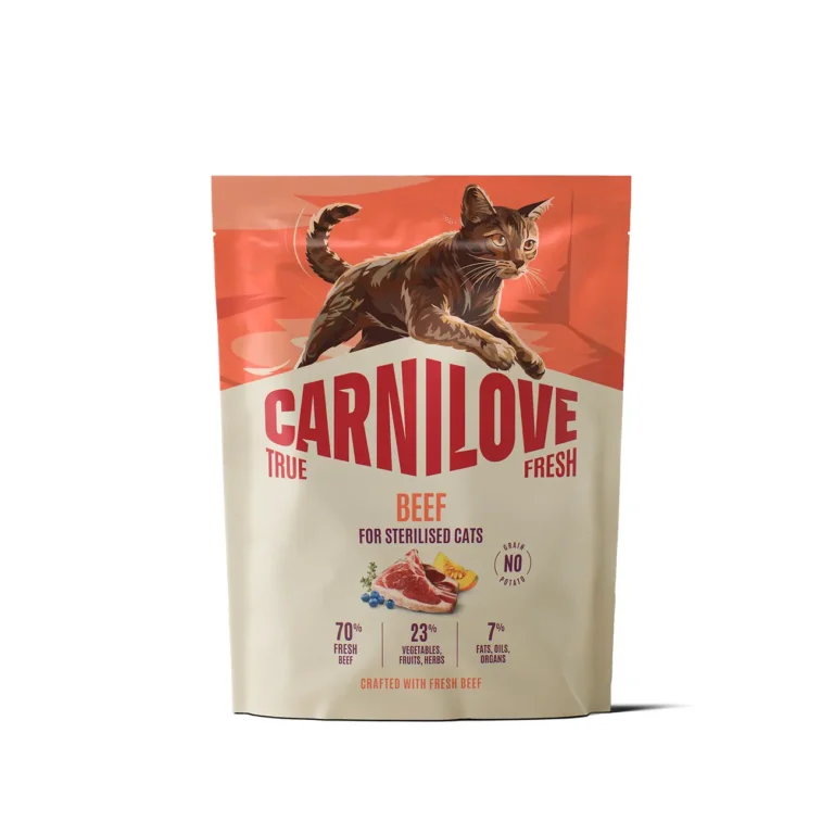 Корм сухий для стерилізованих котів Carnilove True Fresh з яловичиною