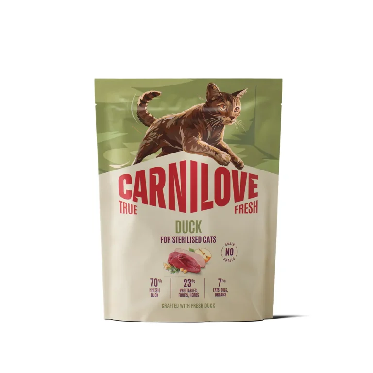 Сухий корм для стерилізованих котів Carnilove True Fresh з качкою