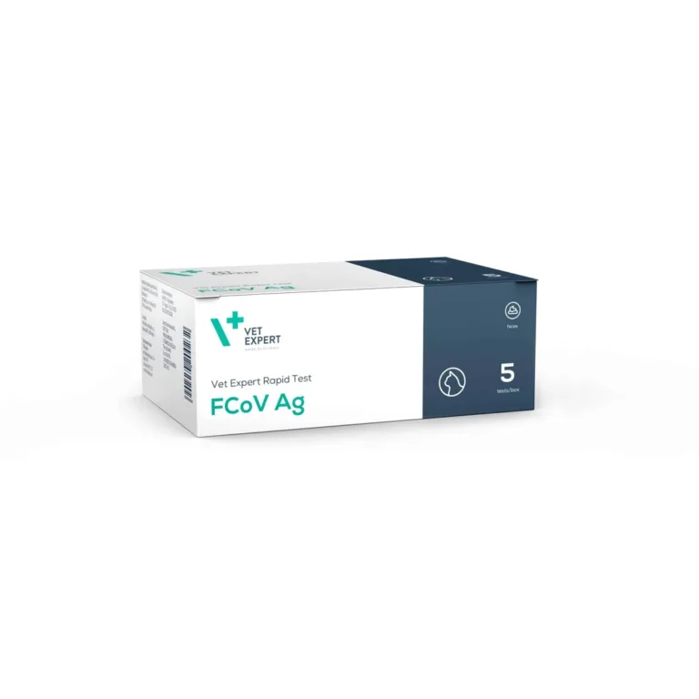Швидкий тест Vet Expert FCoV Ag для виявлення коронавірусу котів, 5 шт