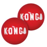 Набір м'ячиків для собак KONG Signature Balls, L, 2 шт