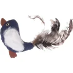 М’яка іграшка ПТАШКА з котячою м’ятою для котів Flamingo Jeany Bird