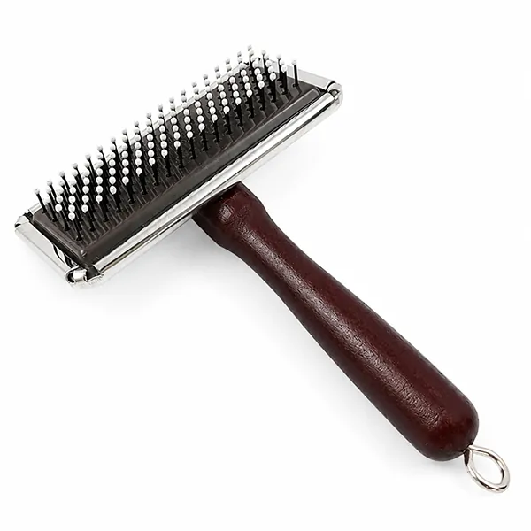 М'яка щітка-слікер для котів CattyMan Natural Style Soft Slicker Brush