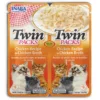 Ласощі INABA Twin Packs з куркою у бульйоні для котів, 2 шт по 40 г