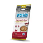 Кремові ласощі для котів Farmina Vet Life Gastrointestinal при захворюваннях ШКТ, з куркою та тунцем, 60 г (4х15 г)