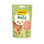Ласощі GimCat Rolls з лососем для котів, 40 г