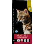 Сухий корм для дорослих котів Farmina Matisse з куркою та рисом, 10 кг