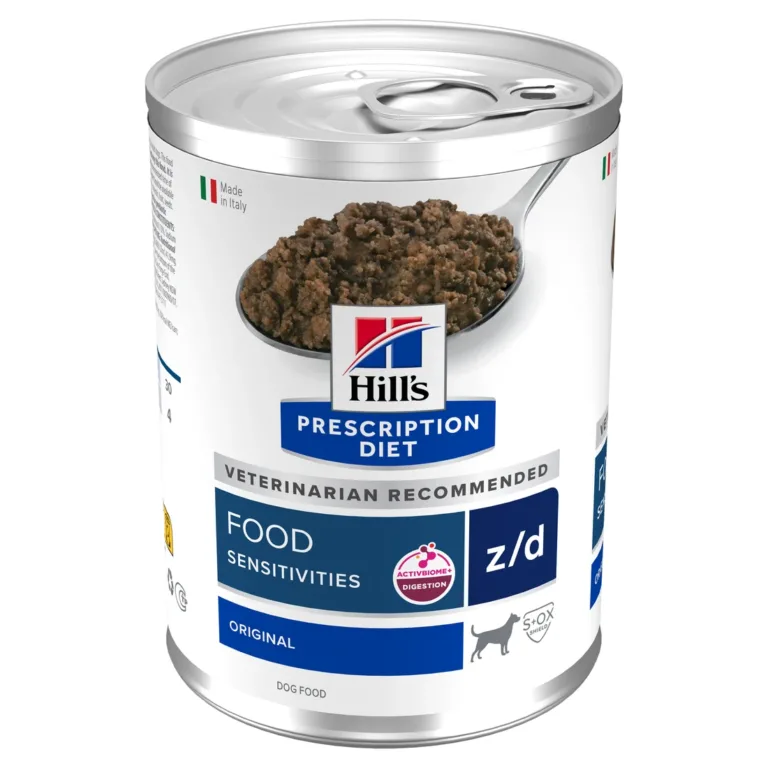 Вологий корм для собак Hill's Prescription Diet z/d Food Sensitivities при харчовій алергії, 370 г