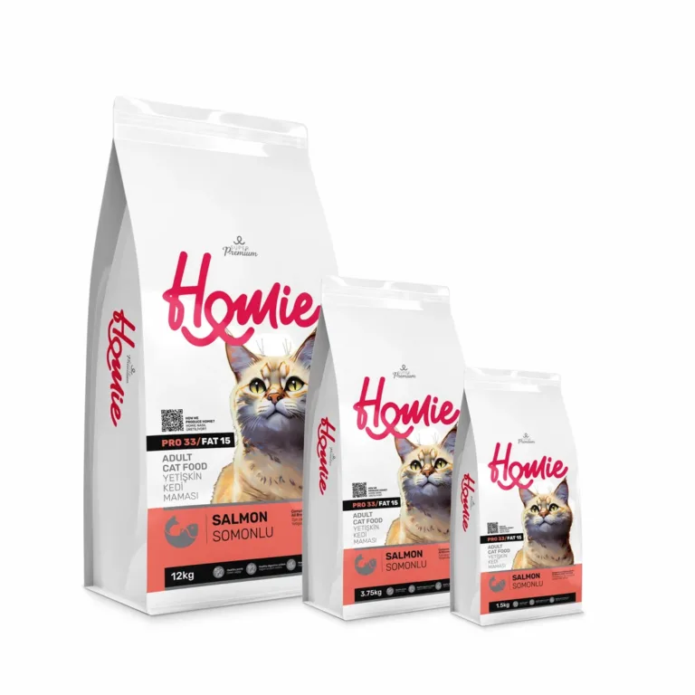 Сухий корм Homie Super Premium Cat Adult Salmon з лососем для дорослих котів