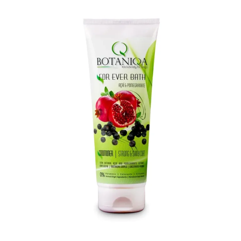 Кондиціонер для зволоження шерсті собак Botaniqa For Ever Bath Acai and Pomegranate, концентрат 1:5