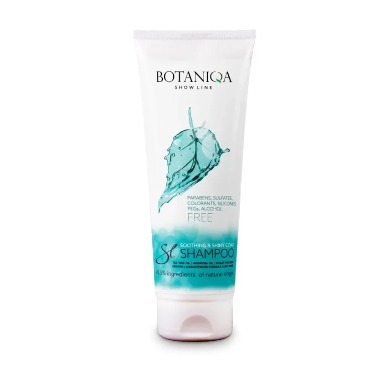 Шампунь заспокійливий для собак з чутливою шкірою Botaniqa Soothing & Shiny Coat, концентрат