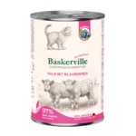 Вологий корм Baskerville з телятиною для кошенят, 400 г