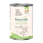 Вологий корм Baskerville з телятиною для котів, 400 г