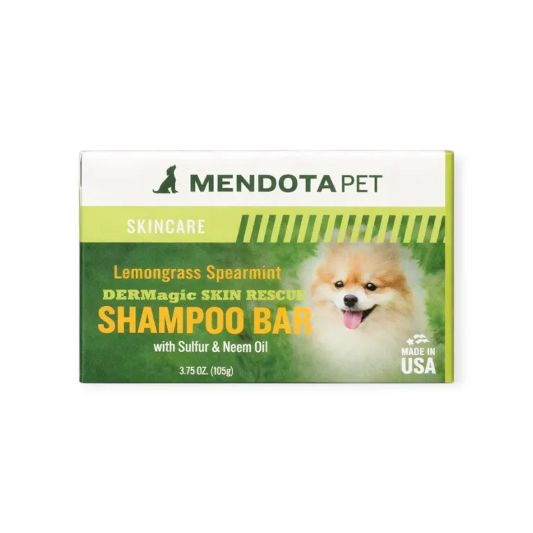 Твердий шампунь DERMagic Lemongrass з лемонграсом і м'ятою для собак і котів, 105 г