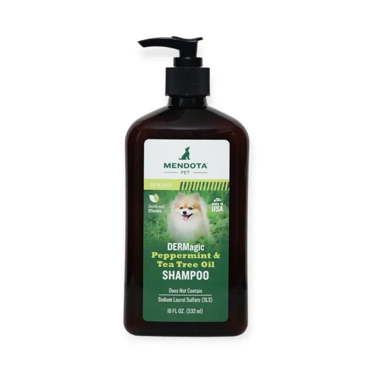 Шампунь DERMagic Peppermint & Tea Tree з м'ятою та чайним деревом для собак і котів, 532 мл