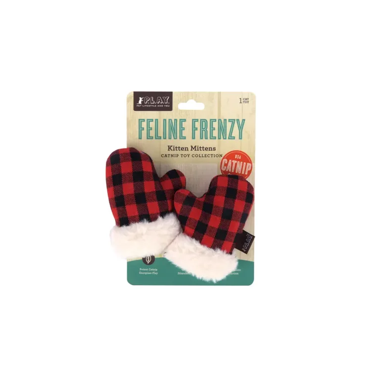 Набір іграшок для котів P.L.A.Y. Feline Frenzy «Рукавиця», 2 шт