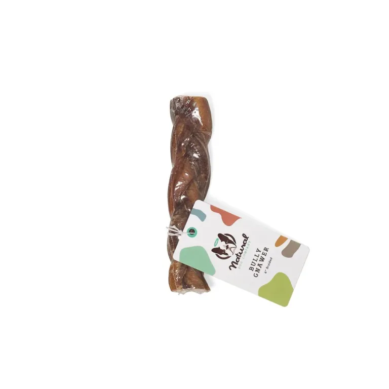 Корінь яловичий сушений косичкою Natural Dog Company, 15 см, для собак