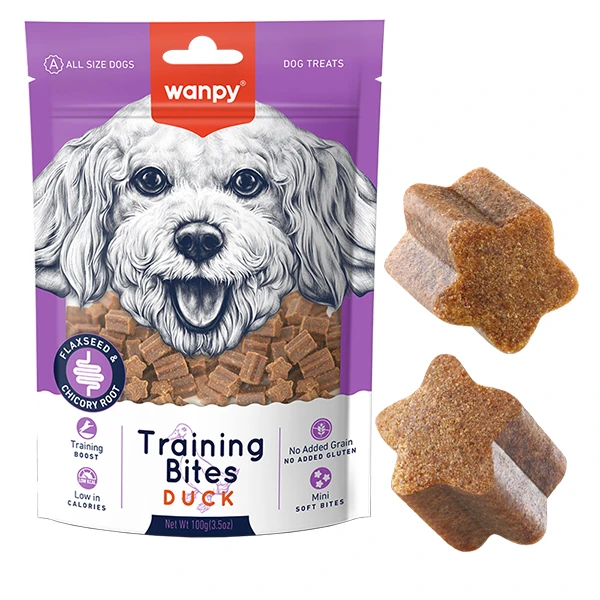 Ласощі Wanpy Training Bites з качкою для тренування собак, 100 г