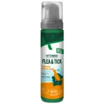 Піна Vet's Best Flea & Tick Waterless Bath Cotton Spice від бліх і кліщів для собак, 236 мл